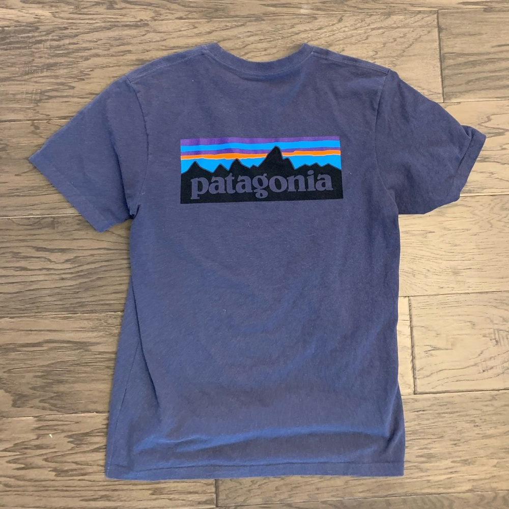 Men’s Navy Patagonia Responsibili-Tee T-Shirt